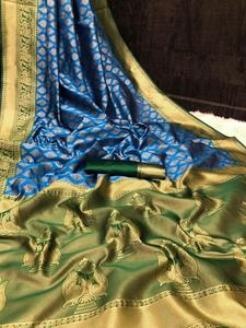 Bollywood Designer Indian Wear Saree/sari/shari - Product Image 4