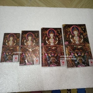 Tibetan Designs Printed Cover Handmade Paper Diary Set of <strong>4</strong> for Journal <strong>Writing</strong> Wholesale From India - Product Image 1
