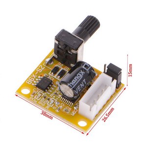 DC 5V-12V 2A 15W Bürstenlosen Motor Speed Controller Kein Halle BLDC Fahrer Bord Modul - Product Image 3
