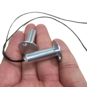 הרישום החדש אלומיניום סגסוגת שקוע wired מגנטי מגע אזעקה אוטומטי דלת חיישן מעורר