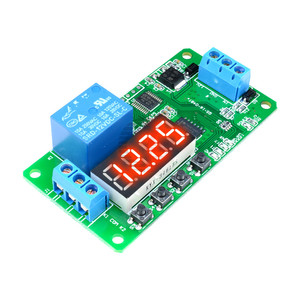 18 Funktionen Zeit verzögerung relais 5V 12V CE030 Timing-Timer-Relais SPS-Zyklus-Timer-Steuersc halter Digitale LED-Anzeige für LED-Licht - Product Image 1