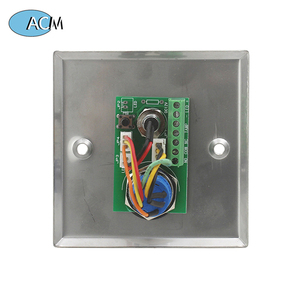 Nuovo indicatore di segnale luce Anti-vandalismo porta elettrica rilascio aperto pulsante di uscita interruttore a spinta con chiave - Product Image 4