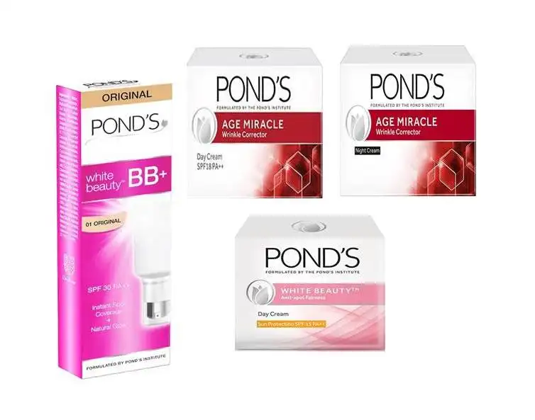 Ponds Age miracle Day Night cream and ponds BB , white beauty cream