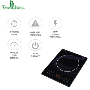 Portable <strong>Induction</strong> <strong>Cooker</strong> 1800W with Stir Fry Water Boiling and Other <strong>Functions</strong> - Product Image 4