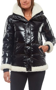 Casaco de inverno para mulheres, pato inchado