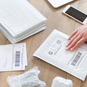 <span class=keywords><strong>A4</strong></span> Matte Sticker giấy tùy chỉnh Die cắt mã vạch nhãn 210x297 Laser/Máy in phun in ấn dính giấy cho Express bao bì - Product Image 5