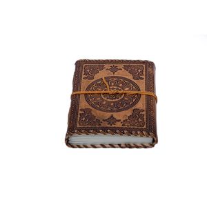 Du Khách Cổ Điển Nhật Ký Máy Tính Xách Tay Tùy Chỉnh In Ấn Logo Loose-Leaf Máy Tính Xách Tay Du Lịch Tạp Chí Thiên Tài Da Máy Tính Xách Tay - Product Image 4