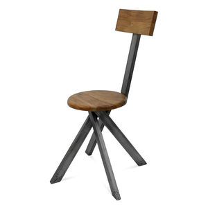 Phong cách hiện đại phòng khách ghế đơn giản rắn gỗ Ghế Văn Phòng NỘI THẤT PHÒNG KHÁCH SẠN ghế với khung kim loại cho nhà - Product Image 6