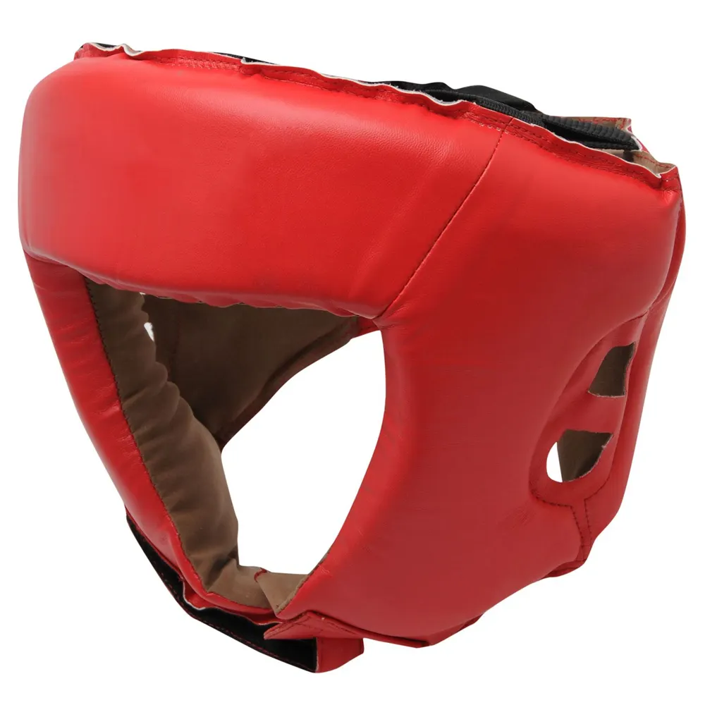 Head Guard Helmet Martial Arts Gear Safety Equipment Wholesale Boxing Head Guard Professional Artificial Leather Head Guard