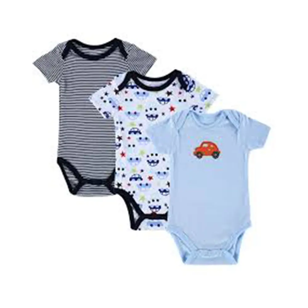 Cute Cartoon Design Organic Cotton Baby Clothes Romper For Infant Toddler At Best Affordable Price