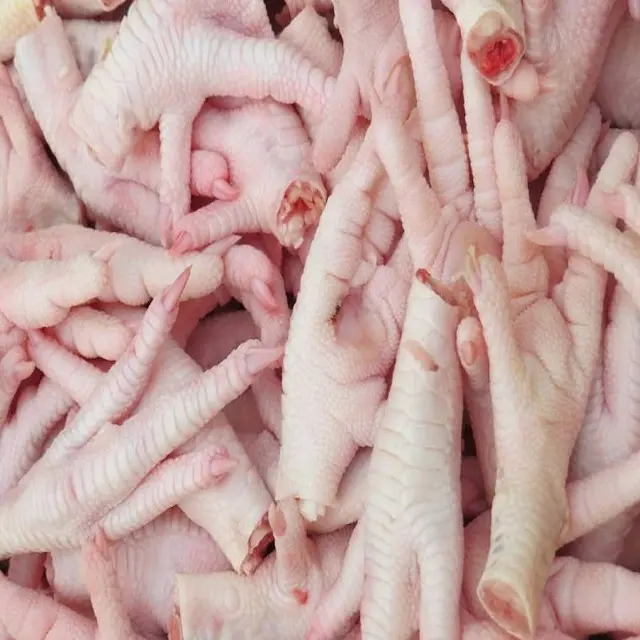 Pieds de poulet gelés, 4 pièces, de haute qualité, traités