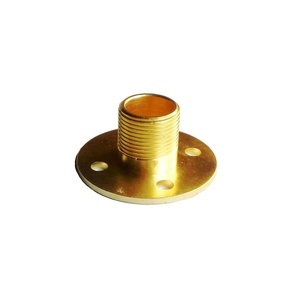 カスタマイズされたサイズ1/2 "5/8" 鍛造丸真鍮ねじフランジブッシング接続パイプ継手直接工場価格 - Product Image 6