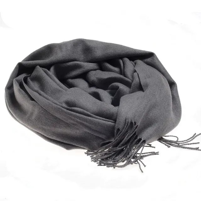 Écharpe en Viscose Vente en gros conception personnalisée couleur Taille mode Hiver Viscose Beau cadeau femmes hommes les plus populaires Écharpe à col châle