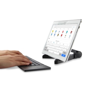Teclado inalámbrico plegable con panel táctil, teclado recargable para Windows, Android, Tablet, superficie de teléfono inteligente - Product Image 5