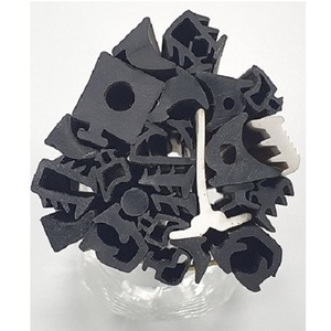 Singapore Mới Tốt Nhất Tùy Chỉnh Kích Thước Khác Nhau Cửa Và Cửa Sổ Trượt Cao Su Kính Con Dấu Chuyến Đi Thời Tiết Con Dấu - Product Image 1