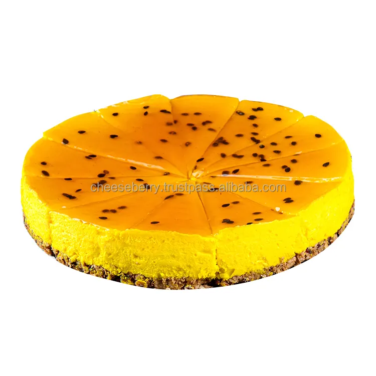 Frozen cheesecake dessert "Cheeseberry" mango & passion fruit product of Russia wholesale prices, cheesecakes for sale