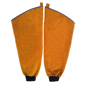 Personal Protection / Heat Resistance Welding Gloves, Apron, Cloak, Leggings and Shoe Cover Made of Premium Cow Split Leather