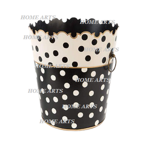 ถังเก็บฝุ่นโลหะสำหรับห้องนั่งเล่นถังขยะทรงกลมขนาดพิเศษ - Product Image 5