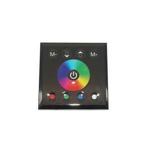 Сенсорная панель RGB одноцветная Светодиодная лента контроллер DC12V24V RGB RGBW светодиодный контроллер - Product Image 1