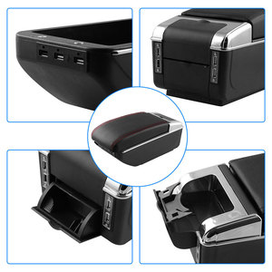 Universal Car <strong>Armrest</strong> Console Box Cushion Hand Support <strong>Armrest</strong> Pad Mat with USB