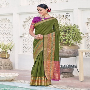 DESIGNER <strong>KHADI</strong> <strong>SILK</strong> <strong>SAREE</strong>