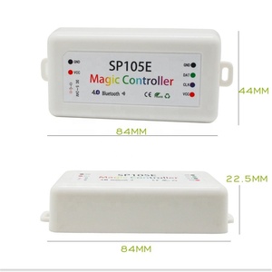 SP105E WS2811 WS2812B светодиодный контроллер SK6812 RGB/RGBW APA102 WS2801 светодиоды Светодиодные полосы DC5V-24V - Product Image 3
