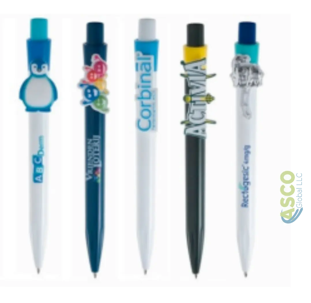 Penna a sfera promozionale con clip a forma personalizzata set penna personalizzata