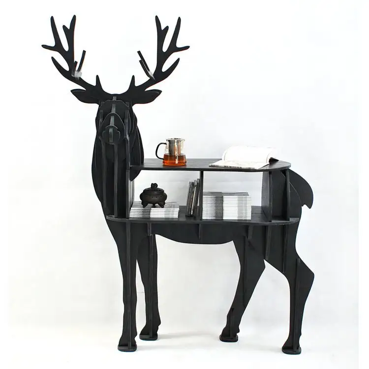 Book shelves deer desk deer table Wood Furniture