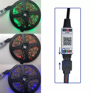 Wifi Mini RGB RGBW Regolatore DC 5V 12V 24V di Musica Ha Condotto Il Regolatore Per 2835 5050 HA CONDOTTO La Striscia APP Ha Condotto Il Regolatore