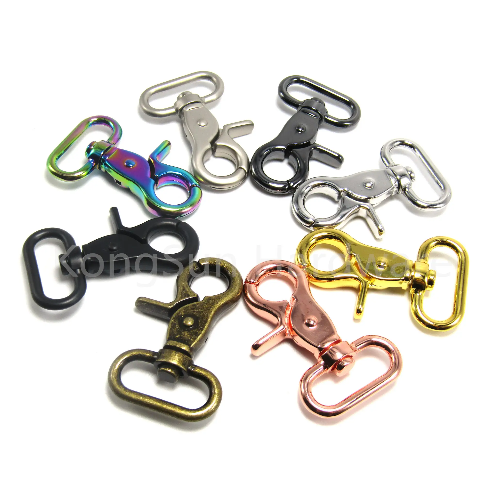 1 inch strap ANTIQUE BRASS Trigger Snap Hook For Bag Purse and Craft Making Lobster Swivel Clasps