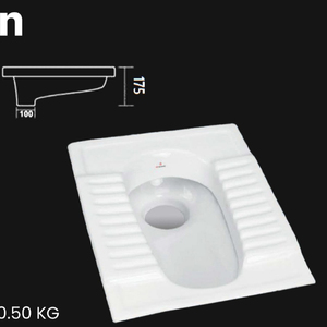 Best Quality Cheaper Price <strong>City</strong> Squat <strong>Toilet</strong> Bathroom Ceramic Floor Mounted Squatting Pan for Hotel - Product Image 1