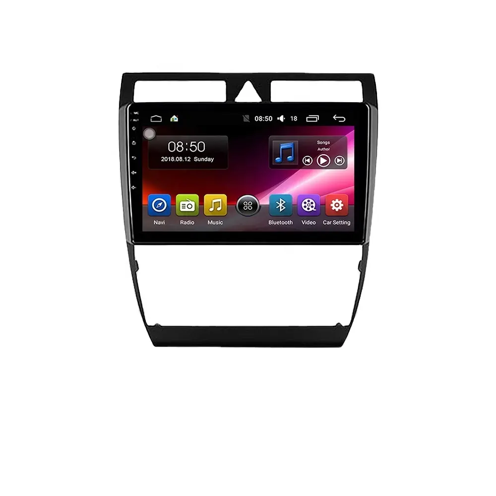 Heiying — AutoRadio multimédia Android 10, 6 go/128 go, Navigation, lecteur dvd, Carplay, pour voiture A6 C5 (1997, 2004)