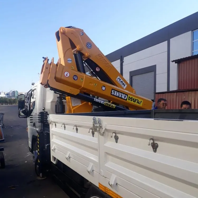 Knuckle Boom Camion Gru Montata Puma Motore 4 Ton Hab 4ton Carico Nominale 11 Max Altezza di Sollevamento