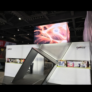 P2.81 ในร่มหน้าจอสี LED โฆษณาสีเต็มหน้าจอใช้ Trade แสดงอุปกรณ์ - Product Image 4