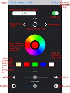 Controlador mágico para Android sp105e, 5v- 24v, para tira led ws 2812b - Product Image 3
