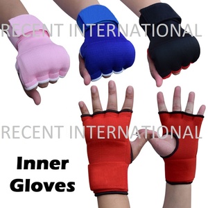 Customized Logo PK 100% Woven Polyester Quick Easy Gel Hand Wraps <strong>and</strong> Boxing Mitts AZO Free for Boxers - Product Image 2