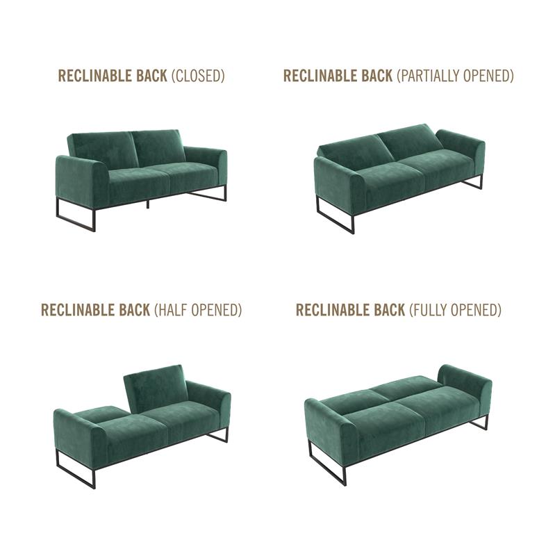 French Style Designer Sofa Home Living Room Postmodern Comfort Reclinable Sofa Bed
