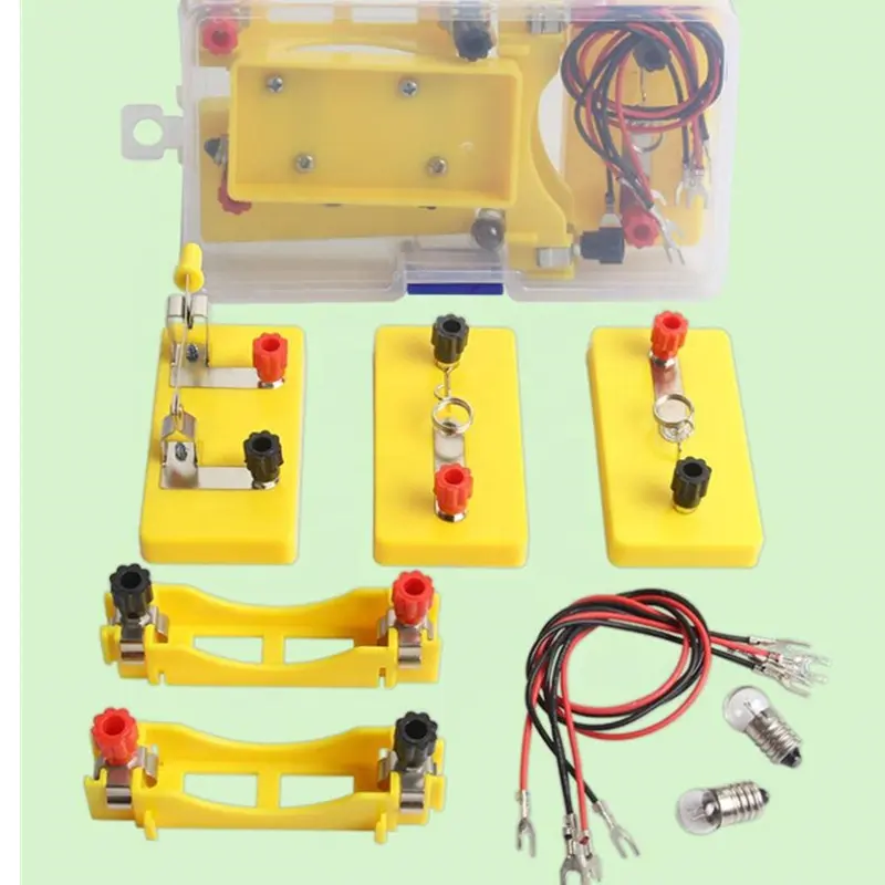 Kit di circuiti elettrici per giocattoli educativi per bambini