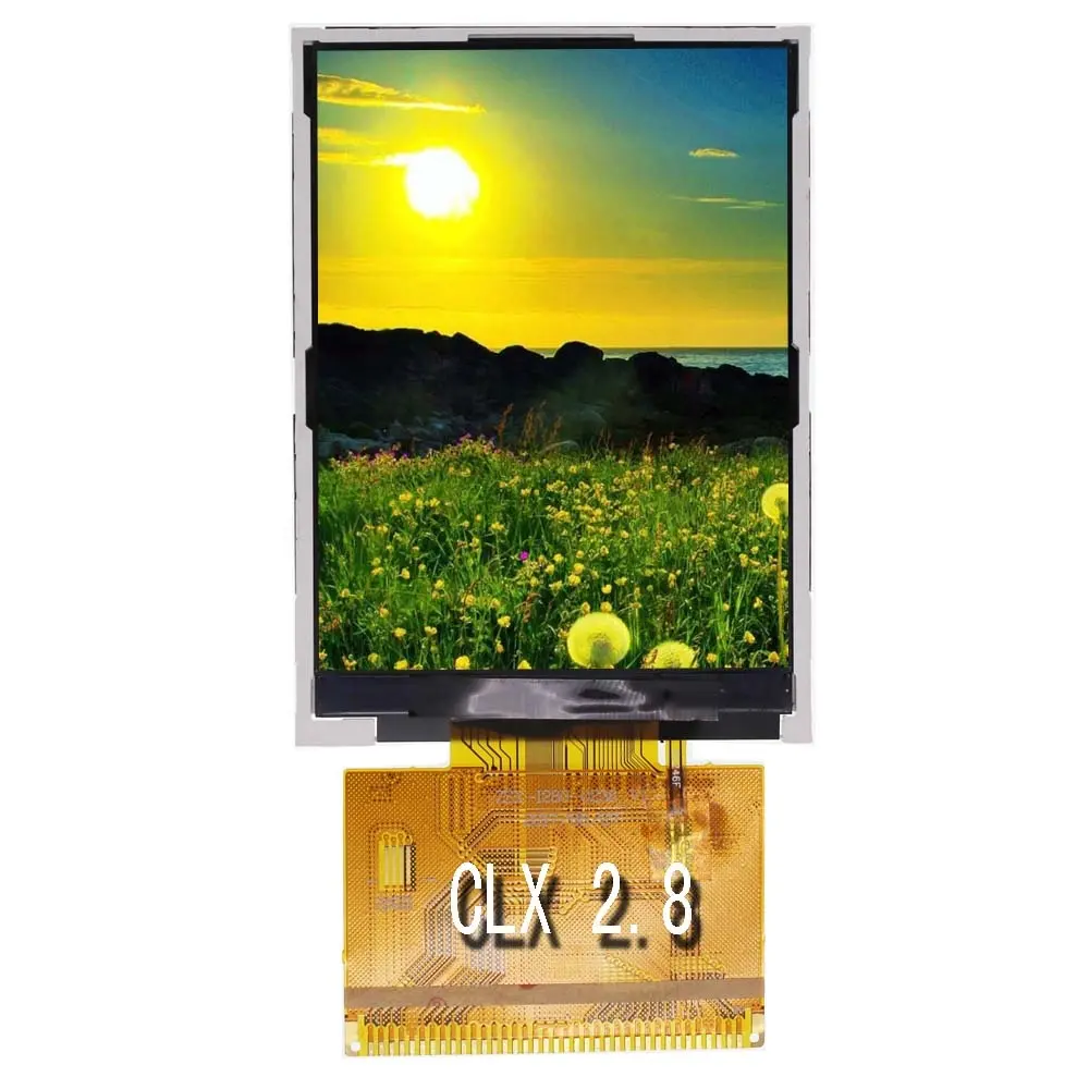 Modul Layar Tampilan LCD 2.8 Inci TFT 240X320 RGB 37pin