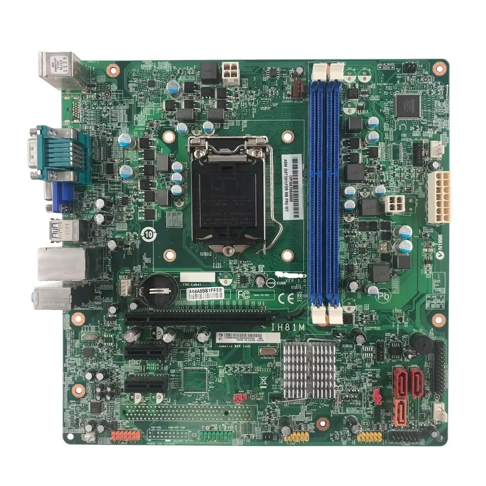 For Lenovo M73 M4500 B455 Desktop Motherboard IH81M V 1.0 03T7201 03T7169 00KT289 00KT26 6 100% Tested Fast Ship