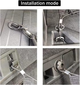 Evrensel gövde Net çanta kuyruk kutusu Net kapak araba kargo gövde Net organizatör - Product Image 4