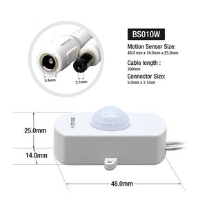 DC12V Automatic Infrared PIR <strong>Motion</strong> <strong>Sensor</strong> Switch Detector LED Lights movement detection <strong>sensor</strong> - Product Image 3