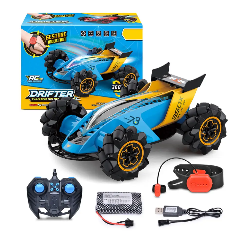 I più venduti giocattoli per auto RC ricaricabili 2.4GHz Remote Hand Gesture Sensing controllato RC Racing Stunt Car