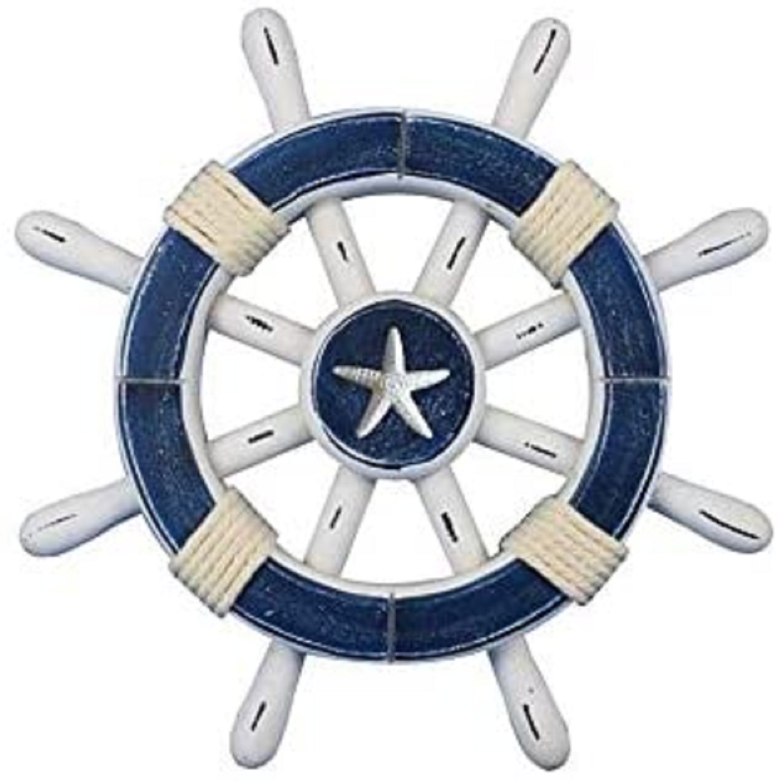 Azul y blanco