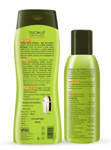 AmlaとBhringrajが豊富なTrichupヘアフォールコントロールオイルとシャンプーは、ヘアフォールを減らすのに役立ちます - Product Image 2