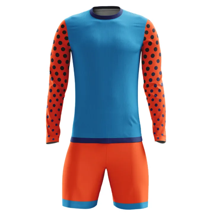 Camisetas de fútbol para hombres, conjuntos de ropa de fútbol para niños, camiseta de portero de manga larga, uniforme de fútbol personalizado