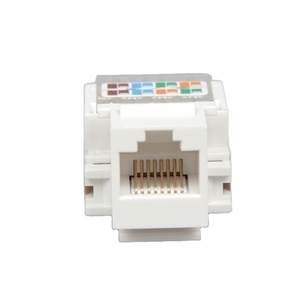 UTP/FTP连接器放大器Rj45 6类模块化插孔6类梯形插孔网络电缆模块 - Product Image 6