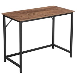 VASAGLE-mesa de diseño Industrial, Montaje Simple de acero, color marrón, equipo pequeño de oficina en casa, escritorio de ordenador de escritura - Product Image 4