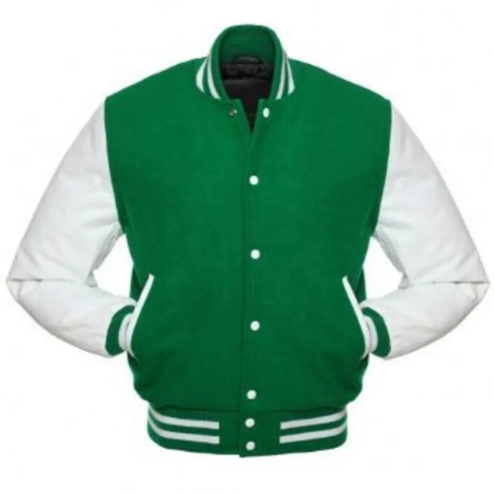 Men's Jacket With Leather Sleeve Outdoor Wear Ski Mens Softshell Jacket Custom Windbreaker Clothing Black Casual Green Plain