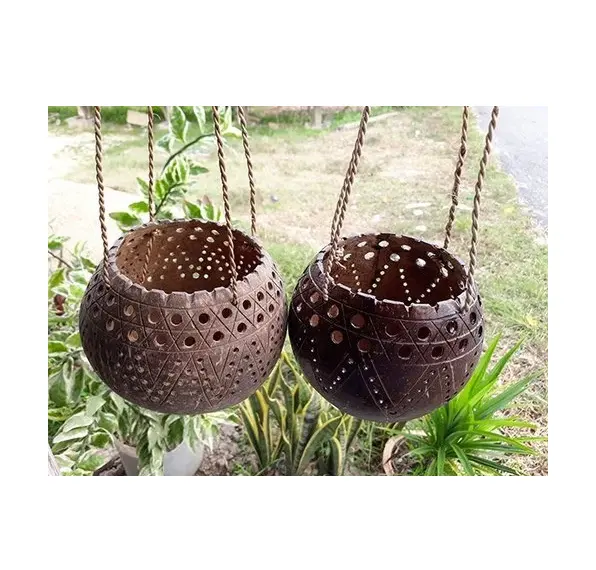 Vaso de flores para pendurar no atacado do vietnã-vasos de flores biodegradáveis eco-amigáveis vasos de plantador de flores/rachel: + 84896436456